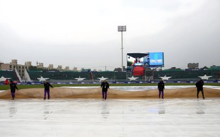 Champions Trophy: Pakistan vs Bangladesh clash abandoned due to rain