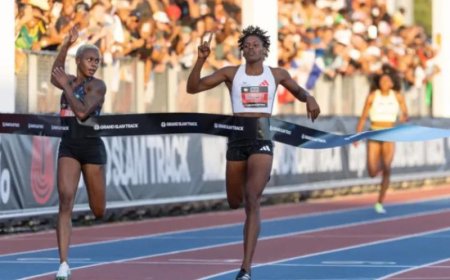 Marileidy Paulino corre este sábado en el Grand Slam Track