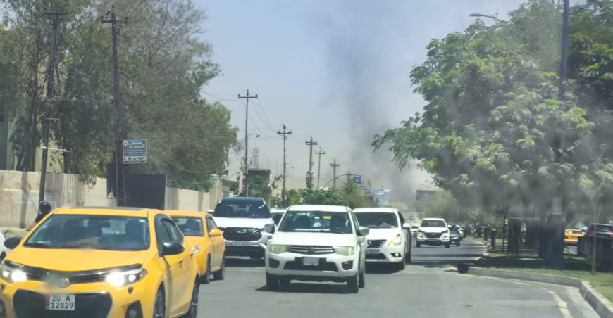 کۆنترۆلکردن ئاگر لە بیرە نەفتیگ لە کەرکوک