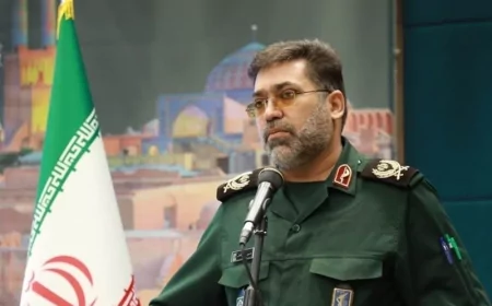 توضیحات فرمانده سپاه یزد پس از اصابت هواگردها به یک مقر نظامی