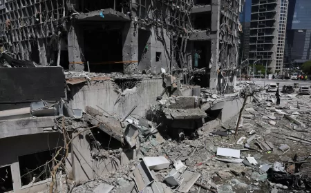 Misiles iraníes han destruido 240 edificios en Israel desde que empezó la guerra