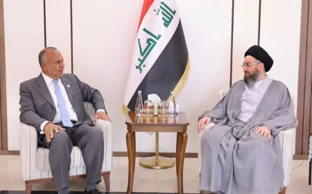 Embajador en Bagdad expone al Líder del Movimiento de la Sabiduría la verdad de Venezuela