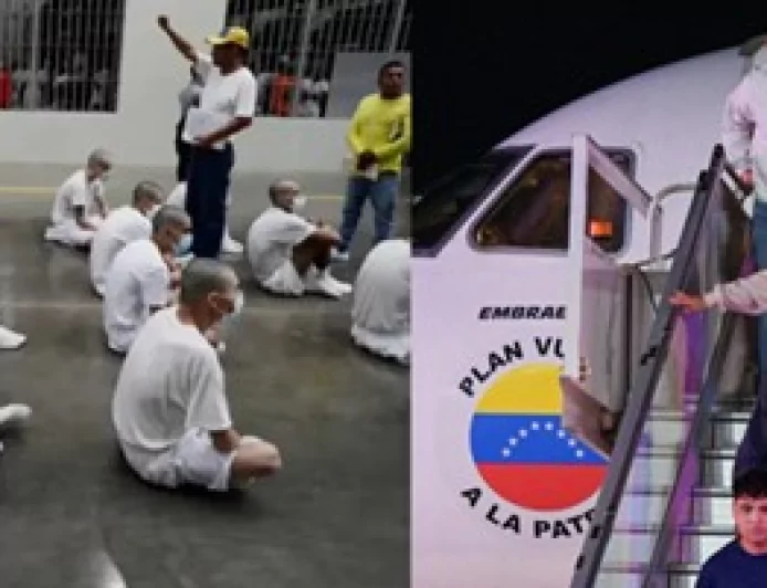 فنزويلا تضمن إطلاق سراح 238 مواطنًا محتجزًا في السلفادور في عملية تبادل تاريخية مع الولايات المتحدة.